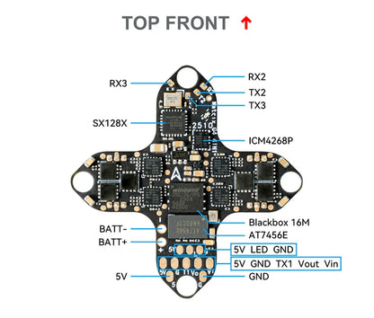 BetaFPV Matrix 1s Brushless Flight Controller (4in1)