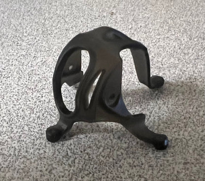 Black canopy on desk
