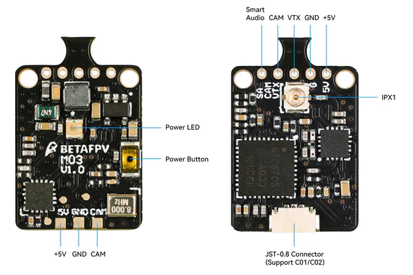 VTX Pinout