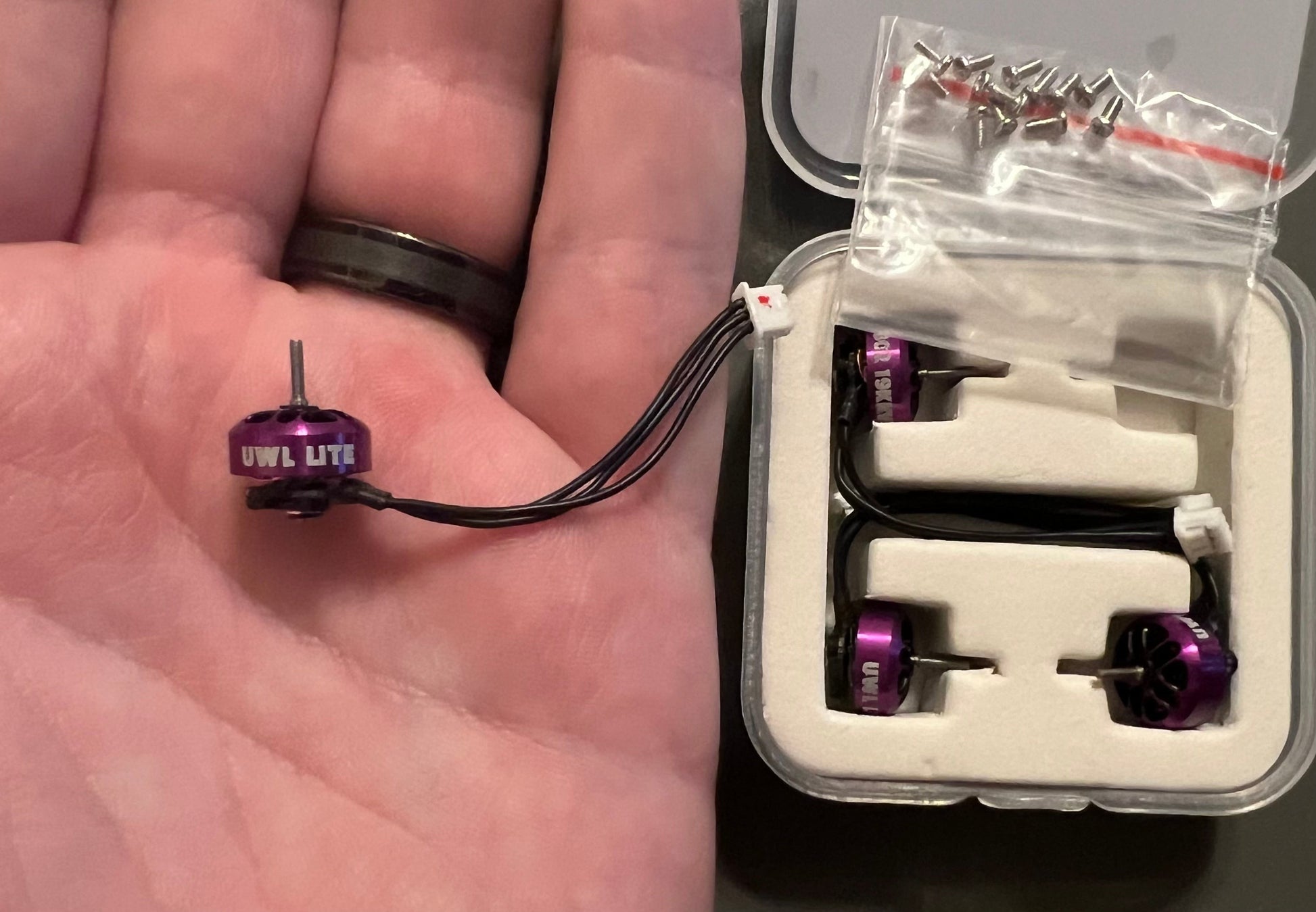 UWL Motor in hand