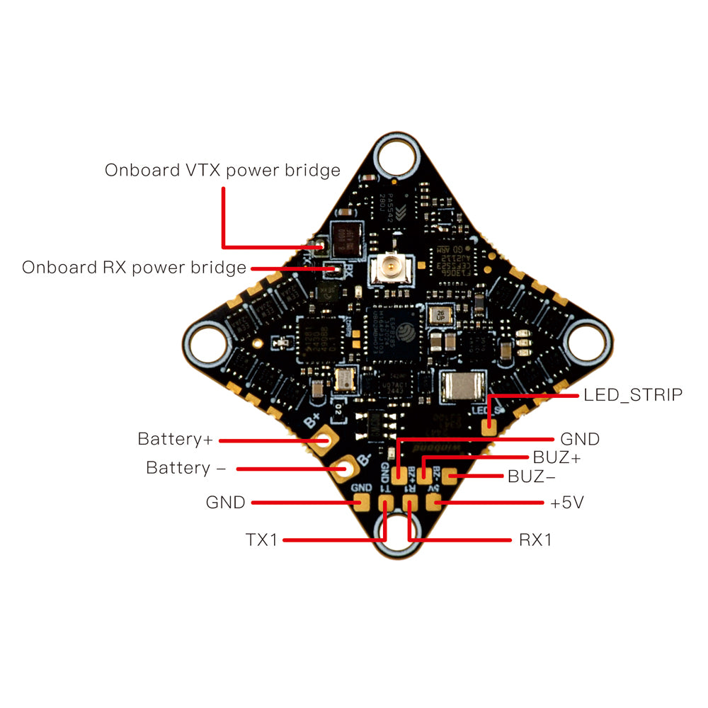 Happymodel CrazyG473 Flight Controller